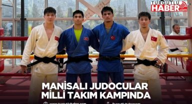 Manisalı judocular milli takım kampında