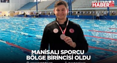 Manisalı sporcu bölge birincisi oldu