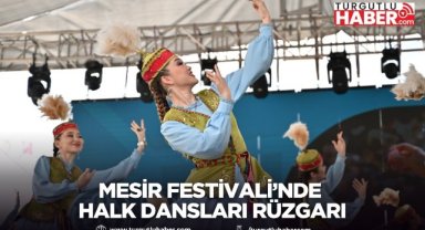 Mesir Festivali’nde halk dansları rüzgarı