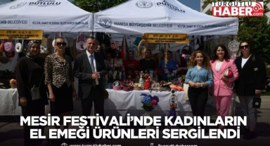 Mesir Festivali’nde kadınların el emeği ürünleri sergilendi