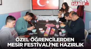Özel öğrencilerden Mesir Festivali’ne hazırlık