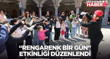 “Rengarenk Bir Gün” etkinliği Kurşunlu Han’da düzenlendi