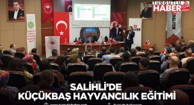 Salihli’de küçükbaş hayvancılık eğitimi