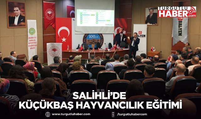 Salihli’de küçükbaş hayvancılık eğitimi