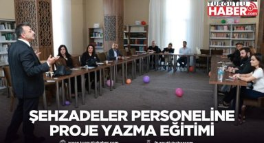Şehzadeler Belediyesi personeline proje yazma eğitimi