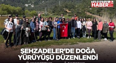 Şehzadeler’de doğa yürüyüşü düzenlendi
