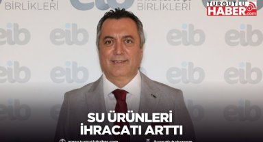 Su ürünleri ihracatı arttı