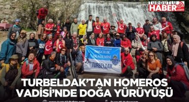 TURBELDAK’tan Homeros Vadisi’nde Doğa Yürüyüşü