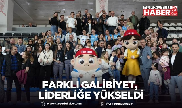 Turgutlu Belediyespor'dan farklı galibiyet, liderliğe yükseldi