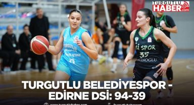 Turgutlu Belediyespor - Edirne DSİ: 94-39