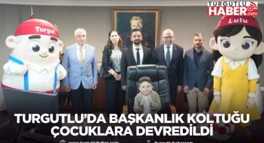 Turgutlu’da başkanlık koltuğu çocuklara devredildi