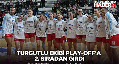 Turgutlu ekibi play-off'a 2. sıradan girdi