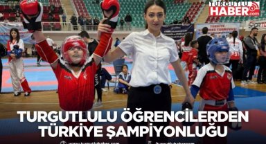 Turgutlulu öğrencilerden kick boksta Türkiye şampiyonluğu
