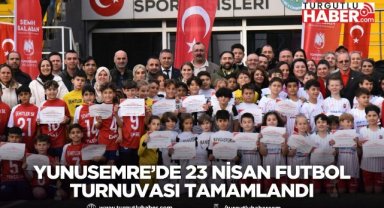 Yunusemre’de 23 Nisan Futbol Turnuvası tamamlandı