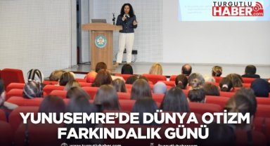 Yunusemre’de Dünya Otizm Farkındalık Günü kapsamında etkinlik düzenlendi