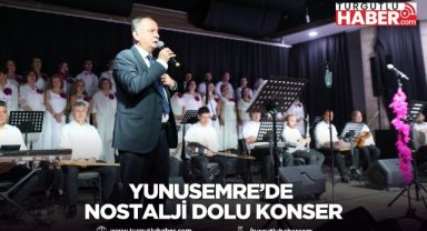 Yunusemre’de nostalji dolu konser