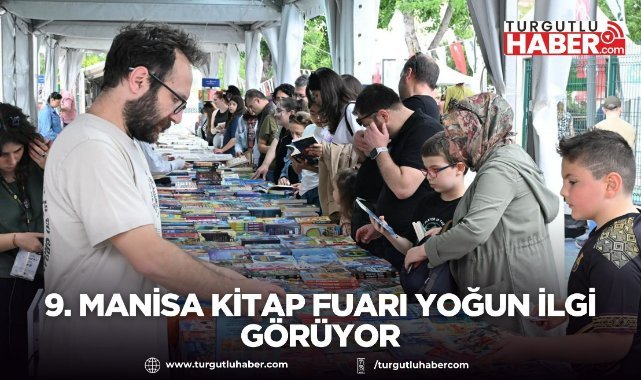 9. Manisa Kitap Fuarı Yoğun İlgi Görüyor