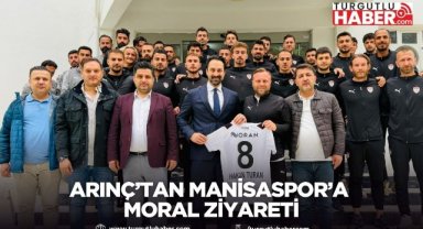 Arınç’tan Manisaspor’a moral ziyareti