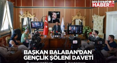 Başkan Balaban’dan Gençlik Şöleni Daveti