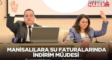 Başkan Dutlulu’dan Manisalılara Su Faturalarında İndirim Müjdesi