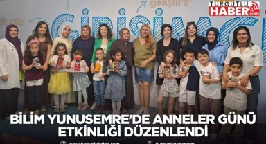 Bilim Yunusemre’de Anneler Günü etkinliği düzenlendi