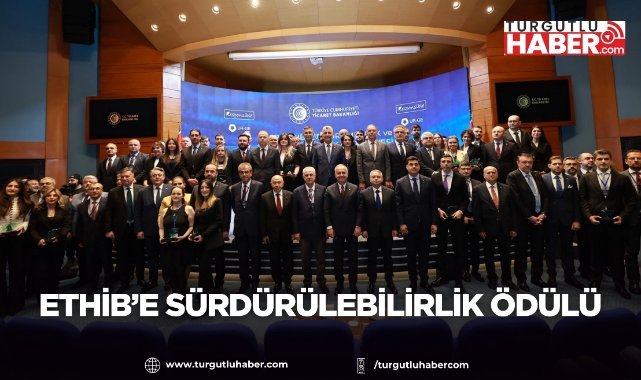 ETHİB’e Sürdürülebilirlik Ödülü