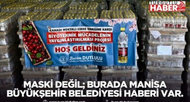 Manisa Büyükşehir’den kiraz üreticilerine biyoteknik mücadele desteği
