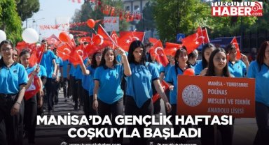 Manisa’da Gençlik Haftası Coşkuyla Başladı