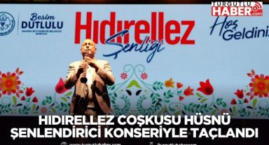 Manisa'da Hıdırellez coşkusu Hüsnü Şenlendirici konseriyle taçlandı