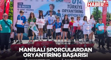 Manisalı Sporculardan Oryantiring Başarısı