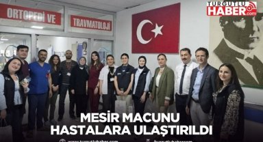 Mesir macunu hastalara ulaştırıldı