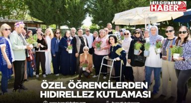 Özel öğrencilerden Hıdırellez kutlaması