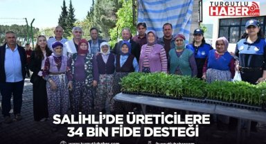 Salihli’de Üreticilere 34 Bin Fide Desteği
