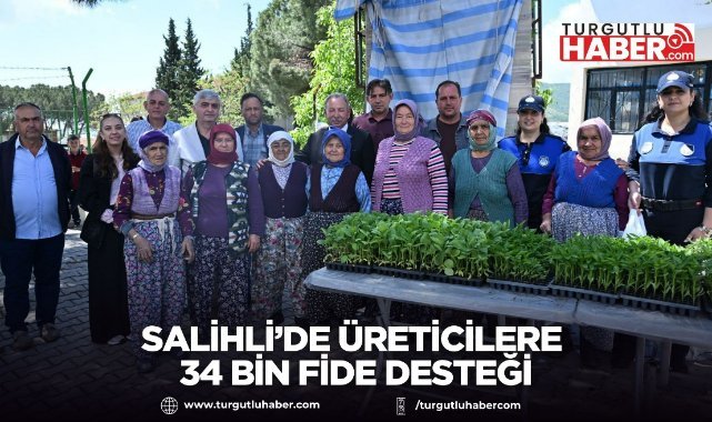 Salihli’de Üreticilere 34 Bin Fide Desteği
