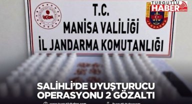Salihli’de uyuşturucu operasyonu 2 gözaltı