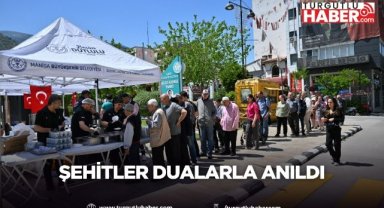 Şehitler dualarla anıldı
