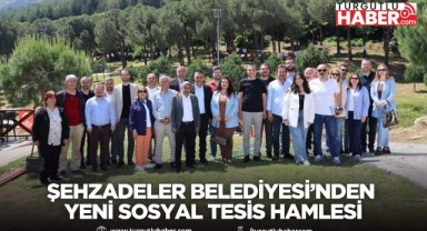 Şehzadeler Belediyesi’nden Yeni Sosyal Tesis Hamlesi