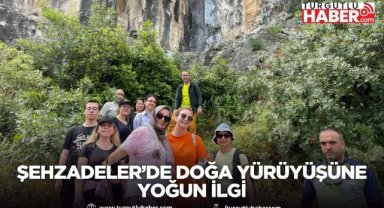 Şehzadeler’de Doğa Yürüyüşüne Yoğun İlgi