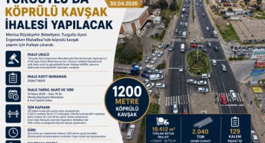 Turgutlu’da köprülü kavşak ihalesi yapılacak