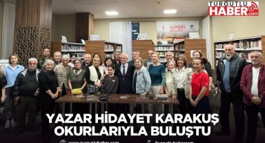 Yazar Hidayet Karakuş okurlarıyla buluştu