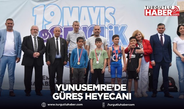 Yunusemre’de güreş heyecanı