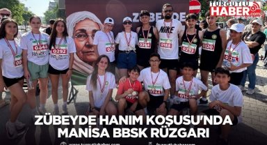 ZÜBEYDE HANIM KOŞUSU'NDA MANİSA BBSK RÜZGARI