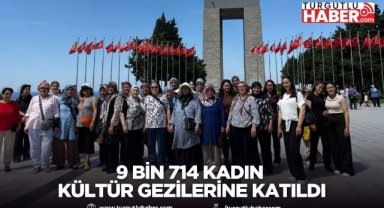 9 Bin 714 Kadın Kültür Gezilerine Katıldı