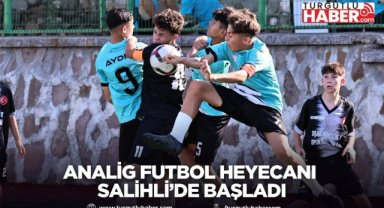 ANALİG Futbol Heyecanı Salihli’de Başladı