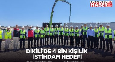 BAKAN YARDIMCISI AHMET BAĞCI DİKİLİ JEOTERMAL ISITMALI SERA ORGANİZE TARIM BÖLGESİ’NDE İNCELEMELERDE BULUNDU