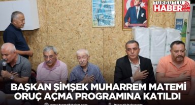  Başkan Hakan Şimşek Muharrem Matemi Oruç Açma Programına Katıldı