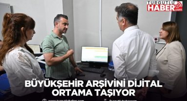 Büyükşehir Arşivini Dijital Ortama Taşıyor