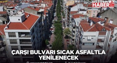 Çarşı Bulvarı sıcak asfaltla yenilenecek