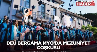 DEÜ Bergama MYO’da Mezuniyet Coşkusu