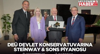 DEÜ Devlet Konservatuvarına Steinway & Sons Piyanosu
